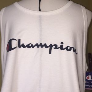 CHAMPIONS JERSEY TANK TOP WHITE